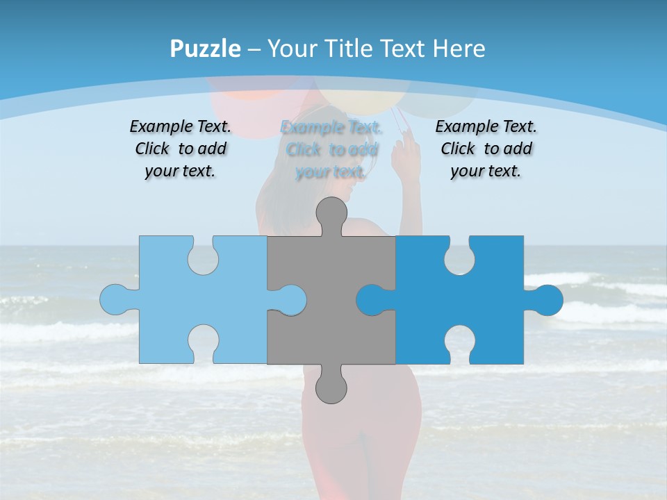 Energy Jump Sky PowerPoint Template