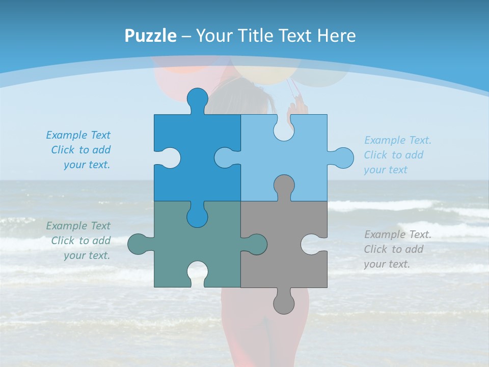 Energy Jump Sky PowerPoint Template