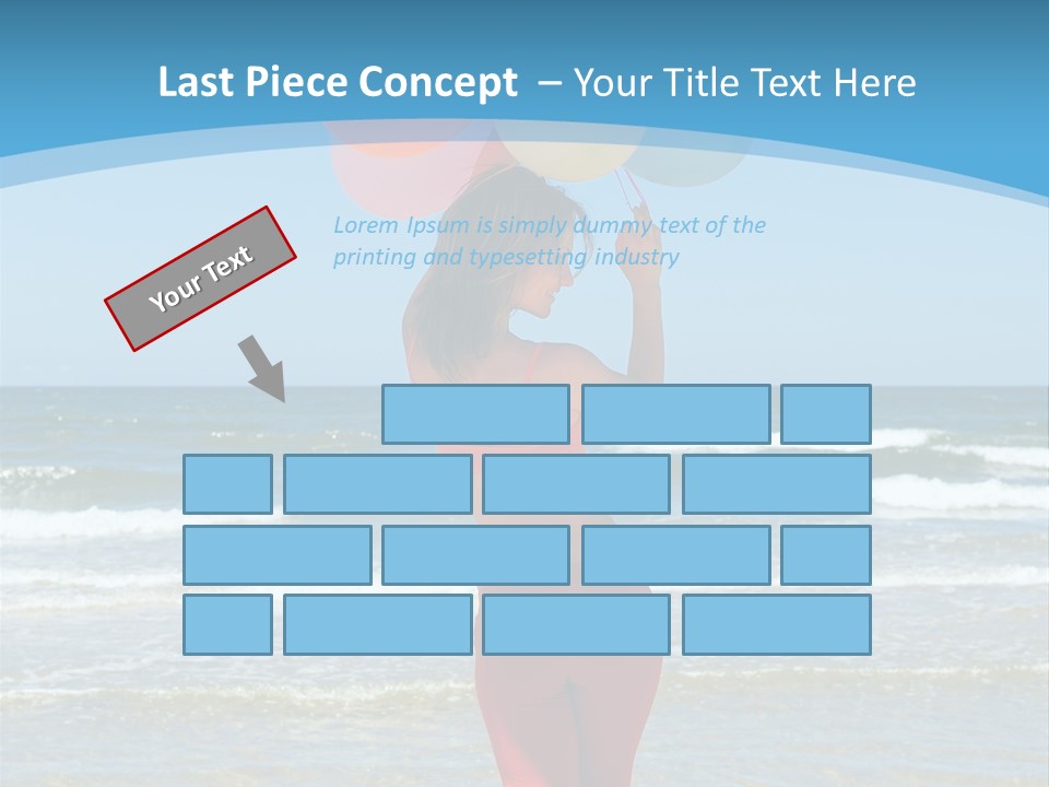 Energy Jump Sky PowerPoint Template