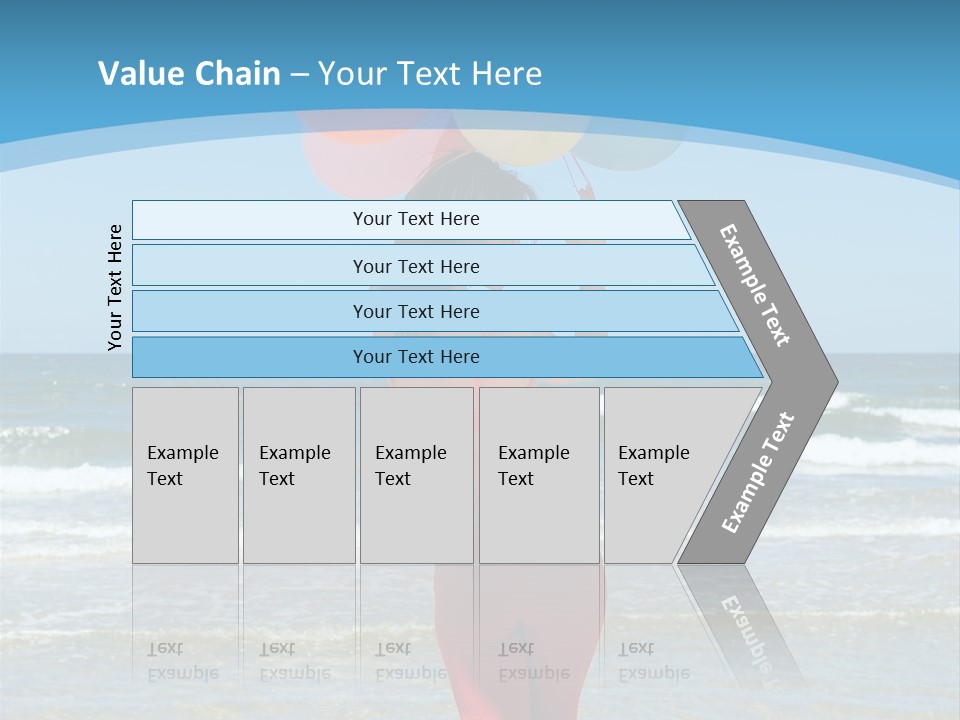 Energy Jump Sky PowerPoint Template
