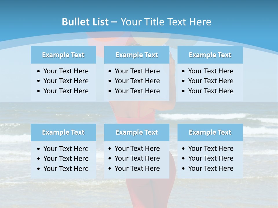 Energy Jump Sky PowerPoint Template