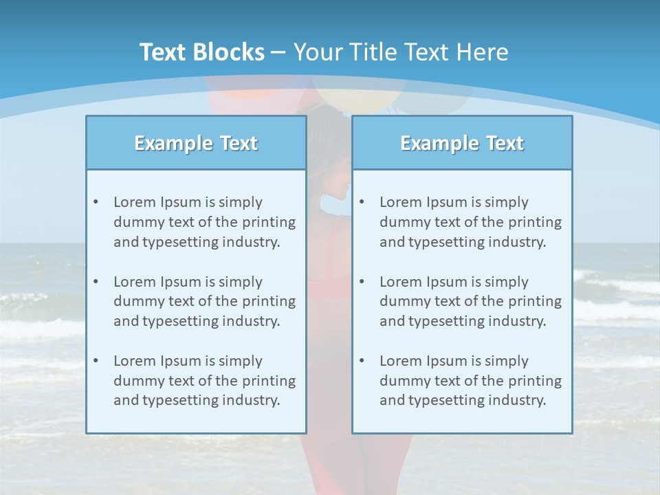 Energy Jump Sky PowerPoint Template