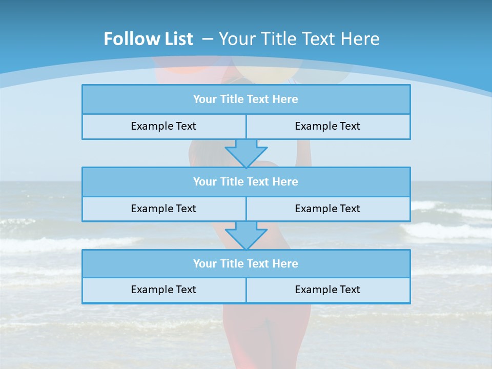 Energy Jump Sky PowerPoint Template