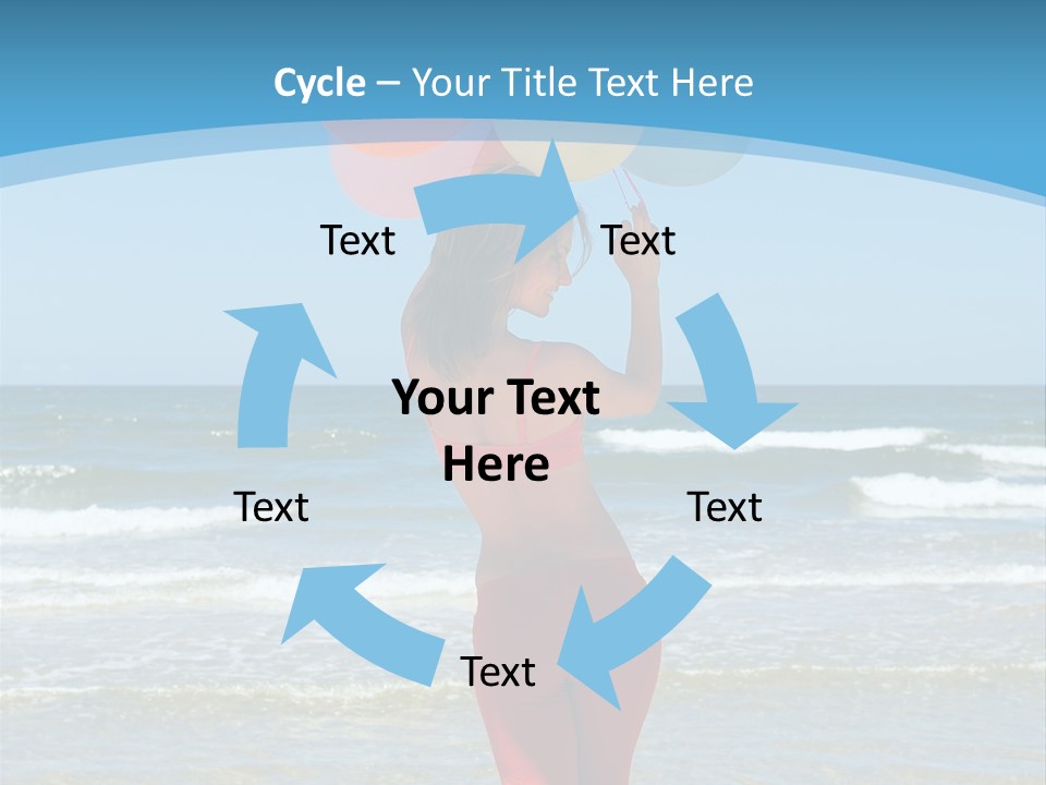 Energy Jump Sky PowerPoint Template
