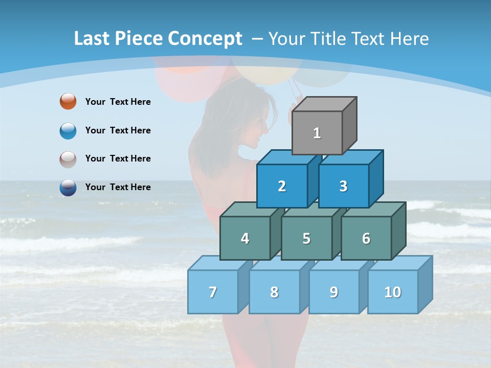 Energy Jump Sky PowerPoint Template