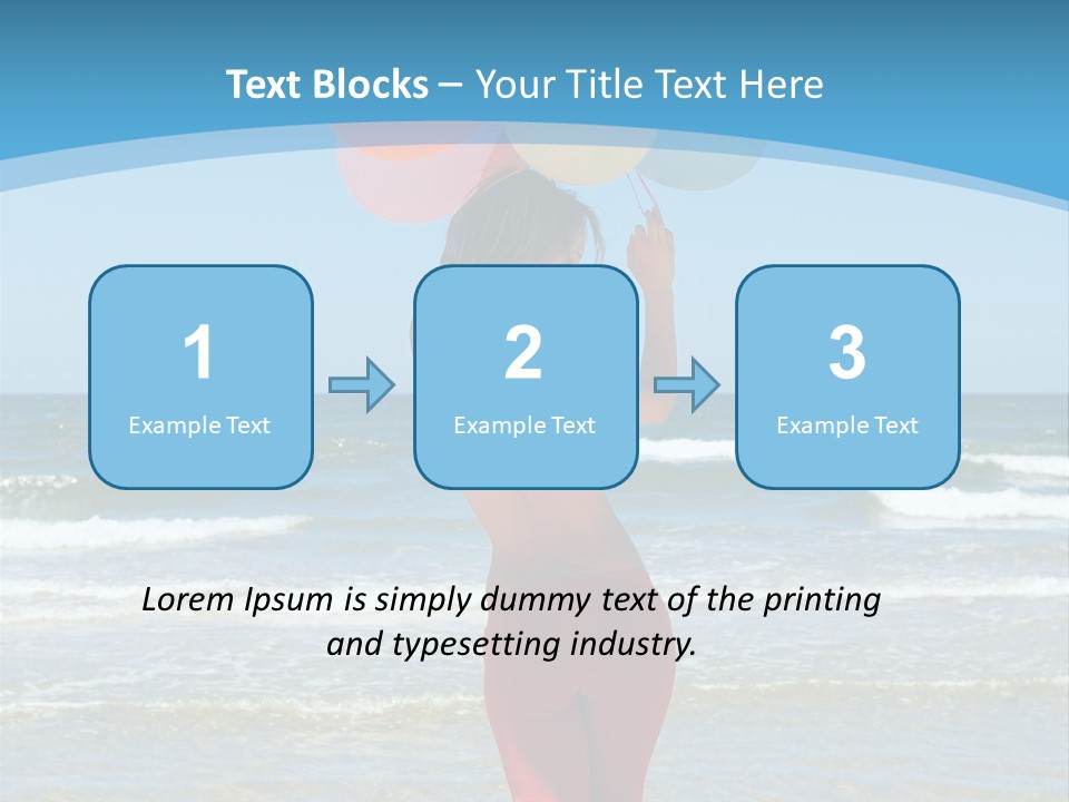 Energy Jump Sky PowerPoint Template