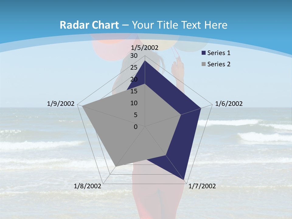 Energy Jump Sky PowerPoint Template