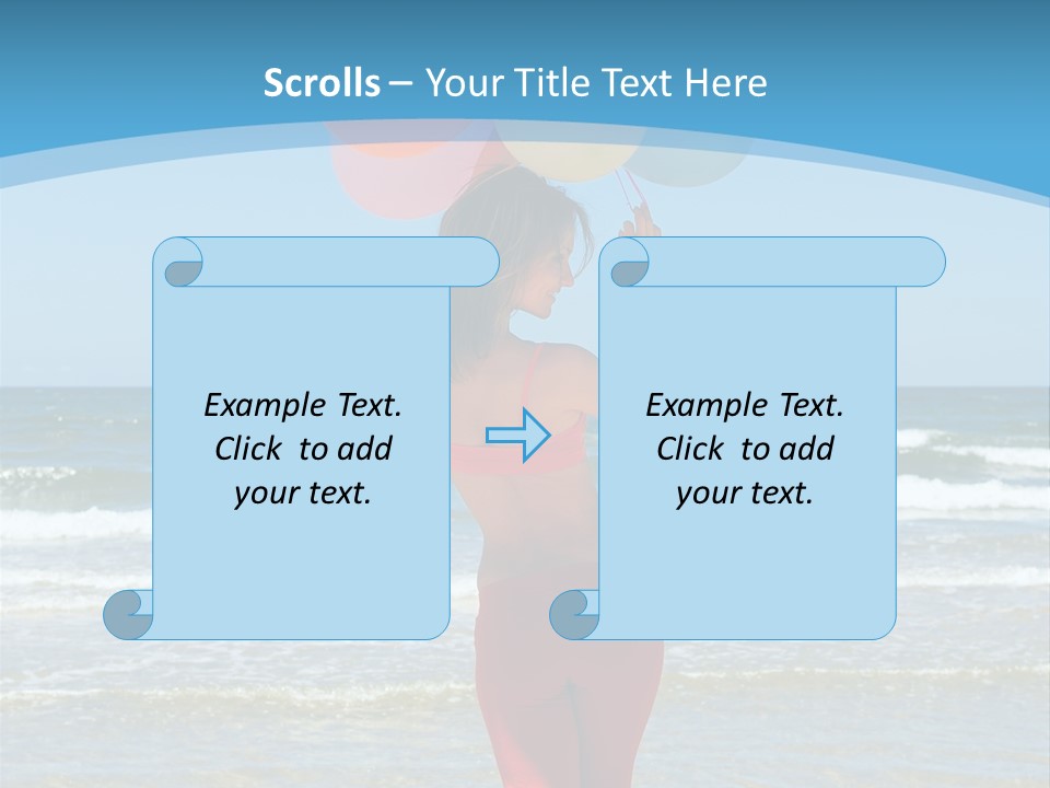 Energy Jump Sky PowerPoint Template