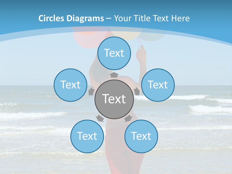 Energy Jump Sky PowerPoint Template