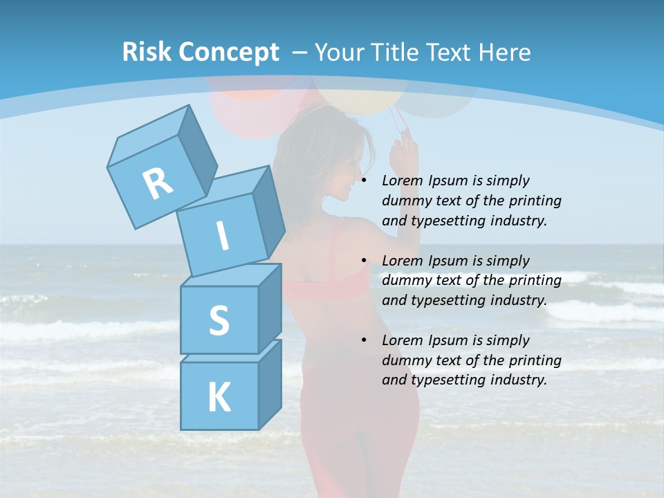 Energy Jump Sky PowerPoint Template