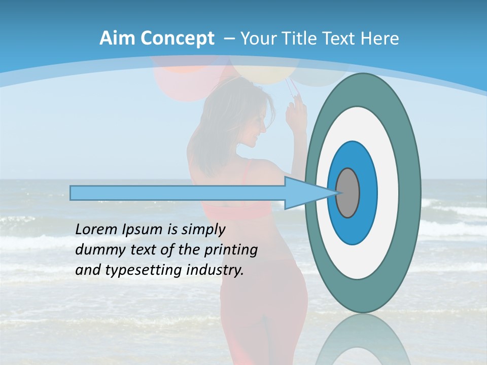 Energy Jump Sky PowerPoint Template