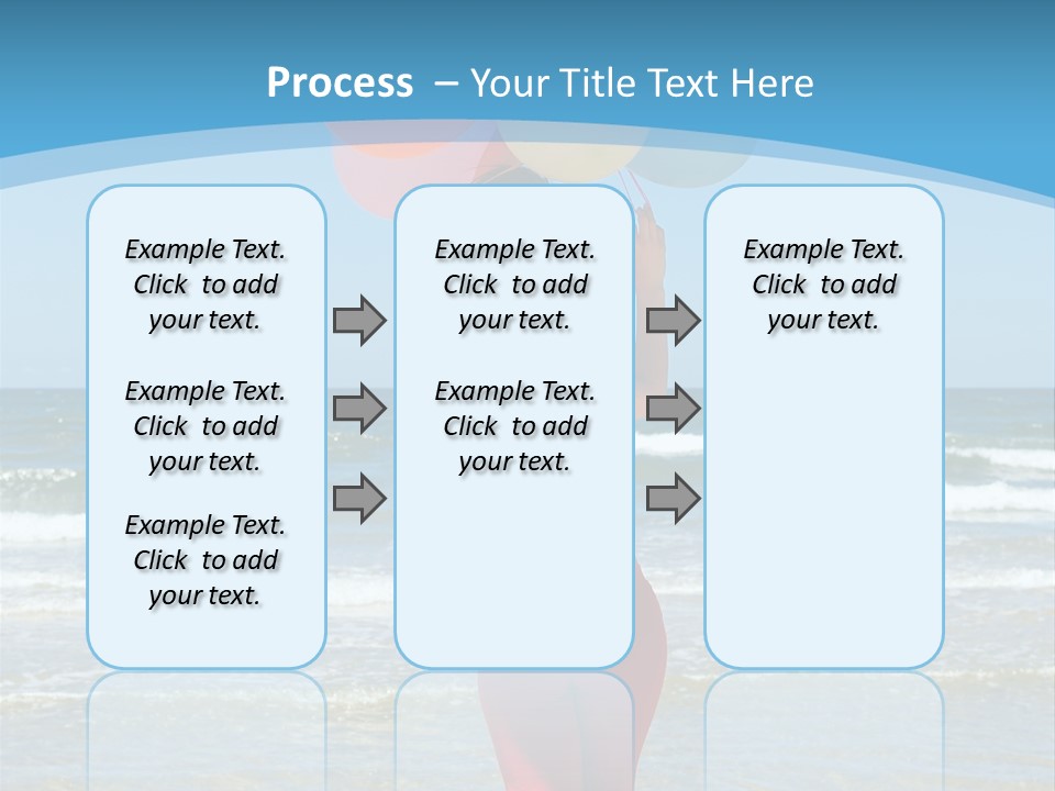 Energy Jump Sky PowerPoint Template