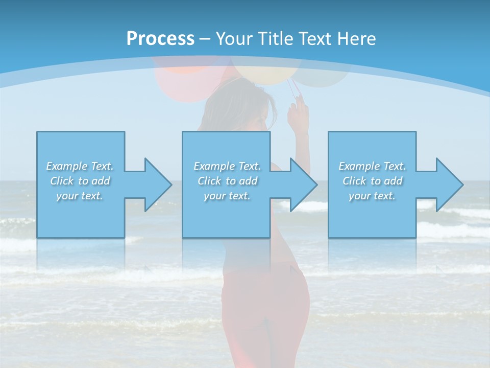 Energy Jump Sky PowerPoint Template