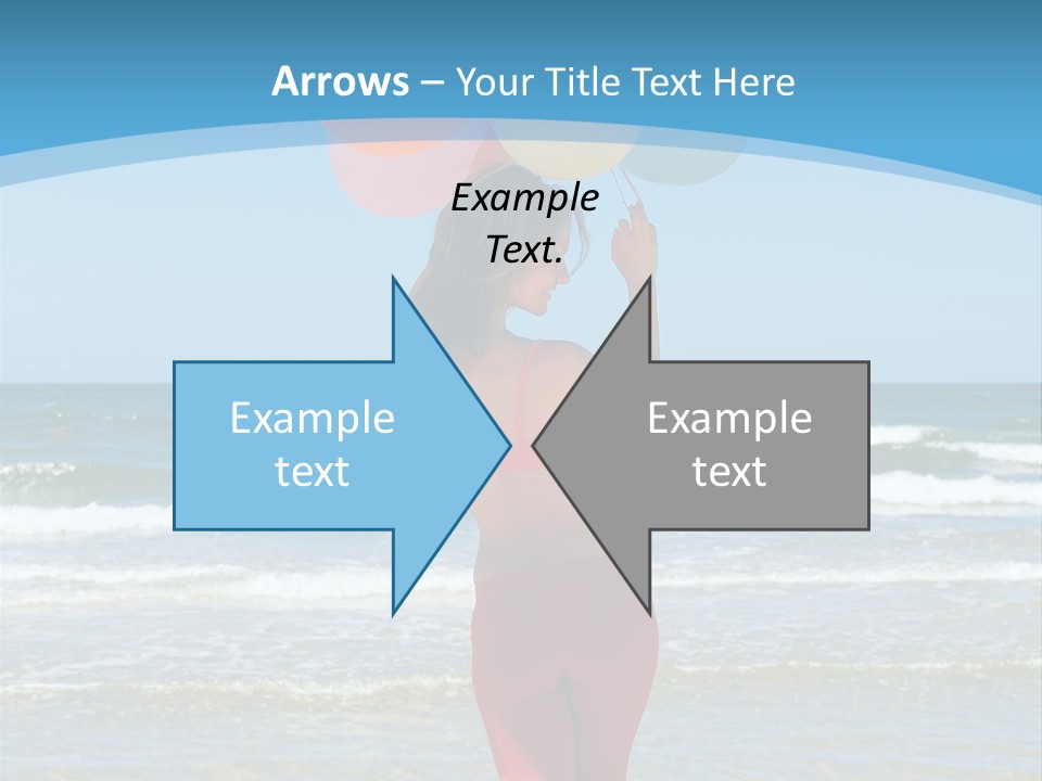 Energy Jump Sky PowerPoint Template