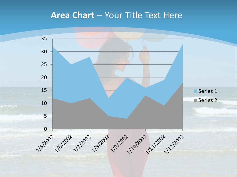Energy Jump Sky PowerPoint Template