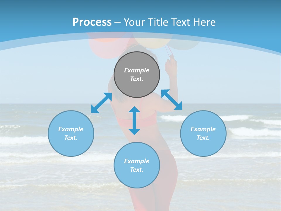 Energy Jump Sky PowerPoint Template