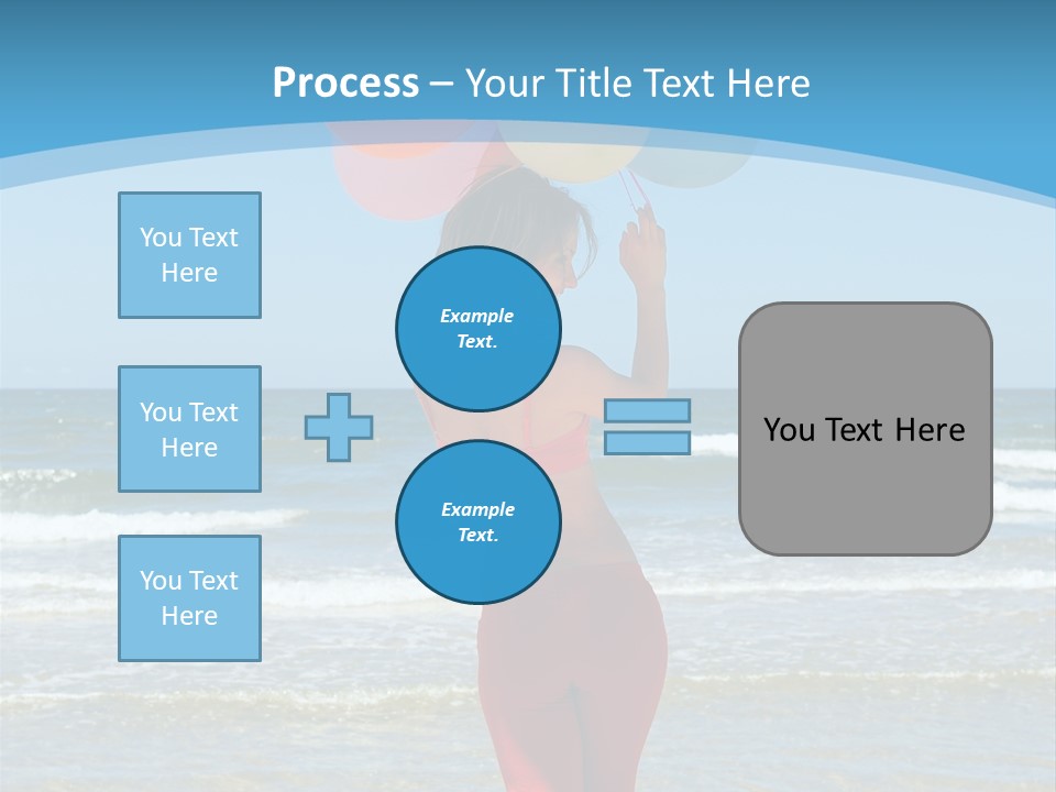 Energy Jump Sky PowerPoint Template
