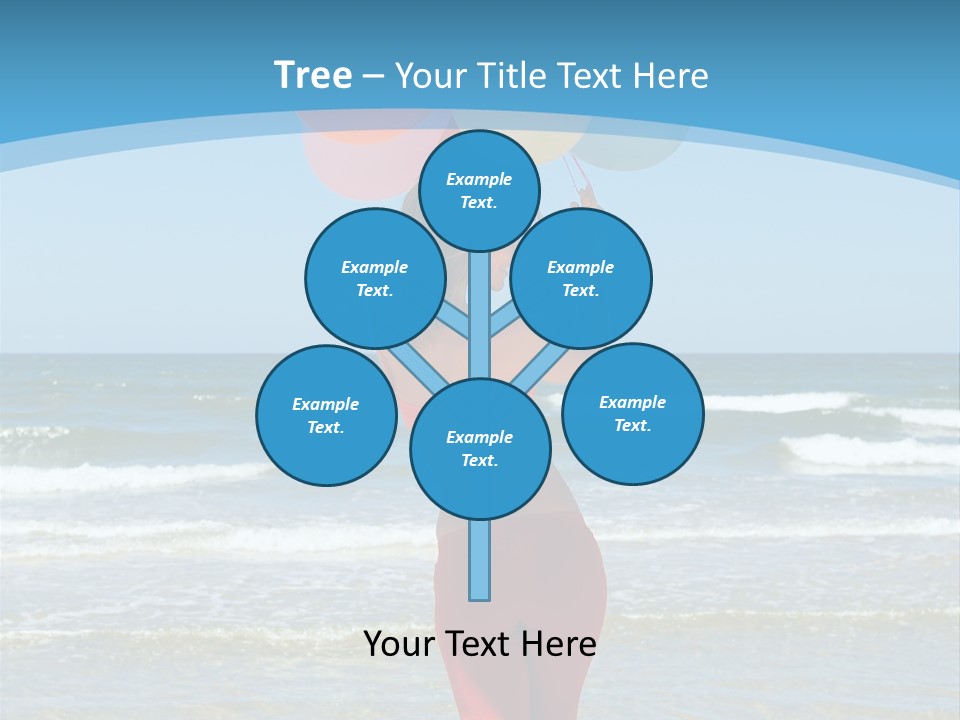 Energy Jump Sky PowerPoint Template