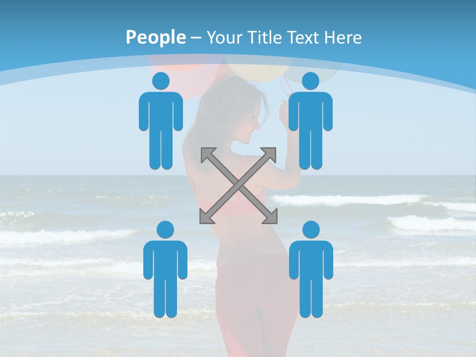 Energy Jump Sky PowerPoint Template