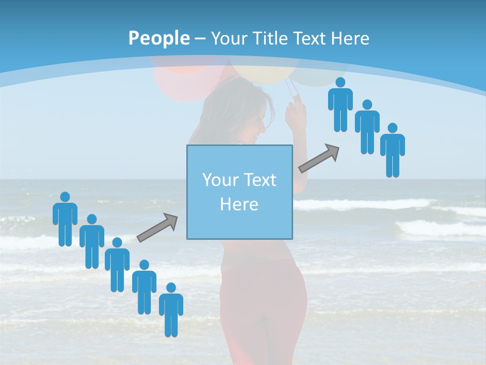 Energy Jump Sky PowerPoint Template