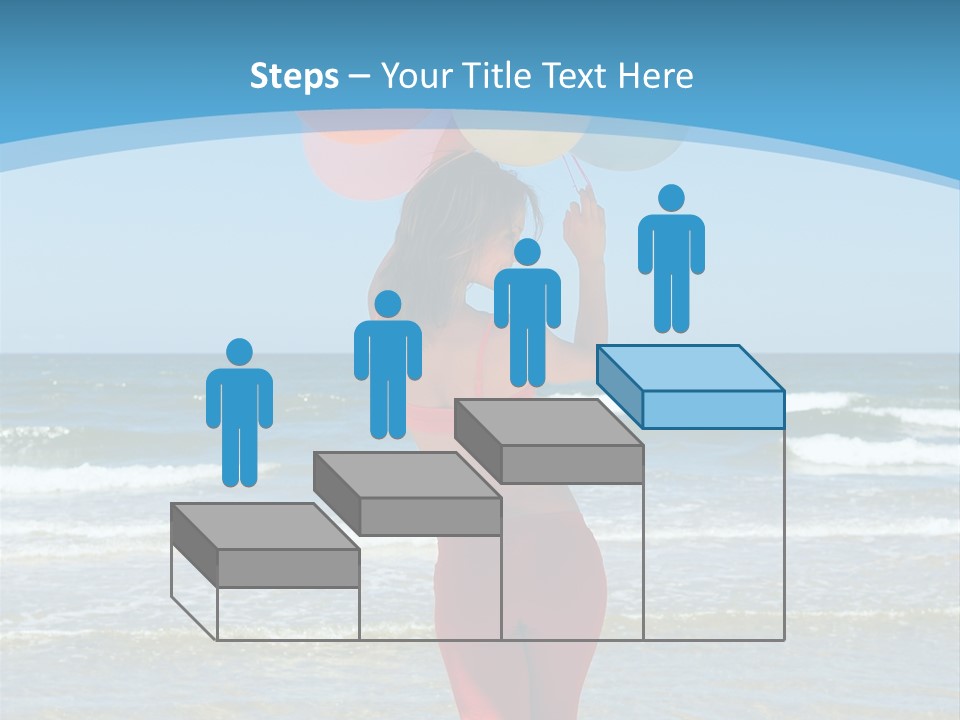 Energy Jump Sky PowerPoint Template