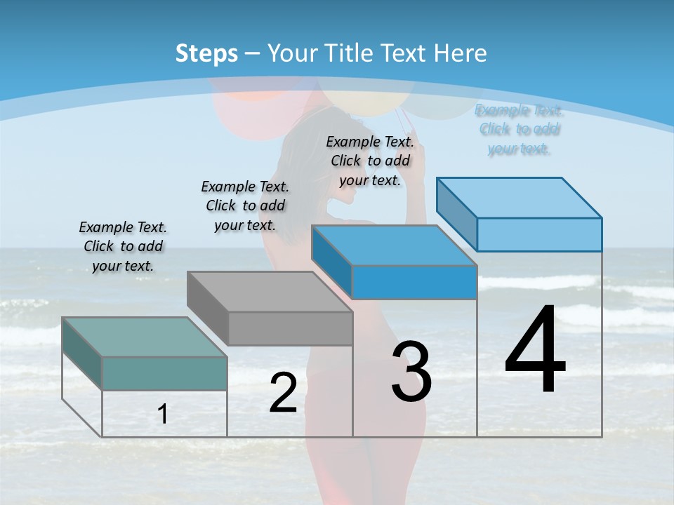 Energy Jump Sky PowerPoint Template