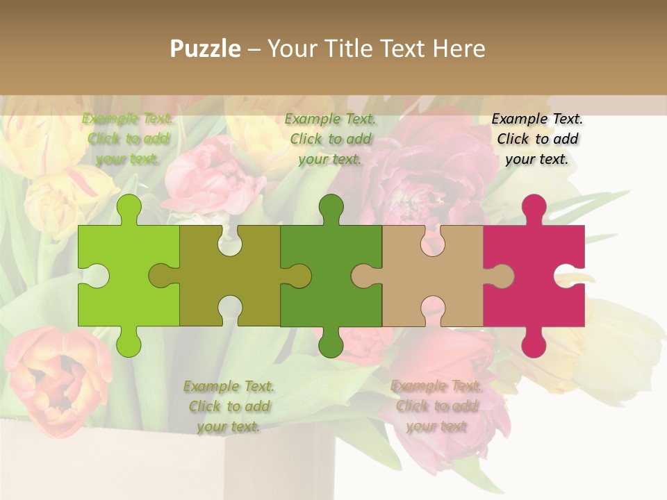 Tulip Flowers PowerPoint Template