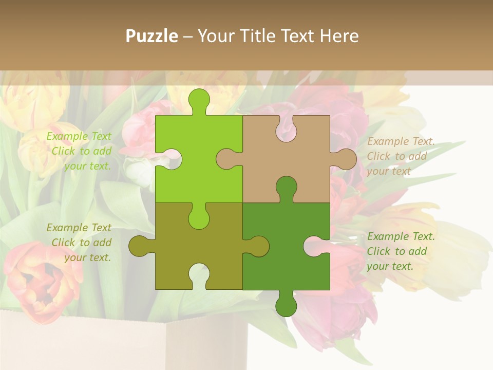 Tulip Flowers PowerPoint Template