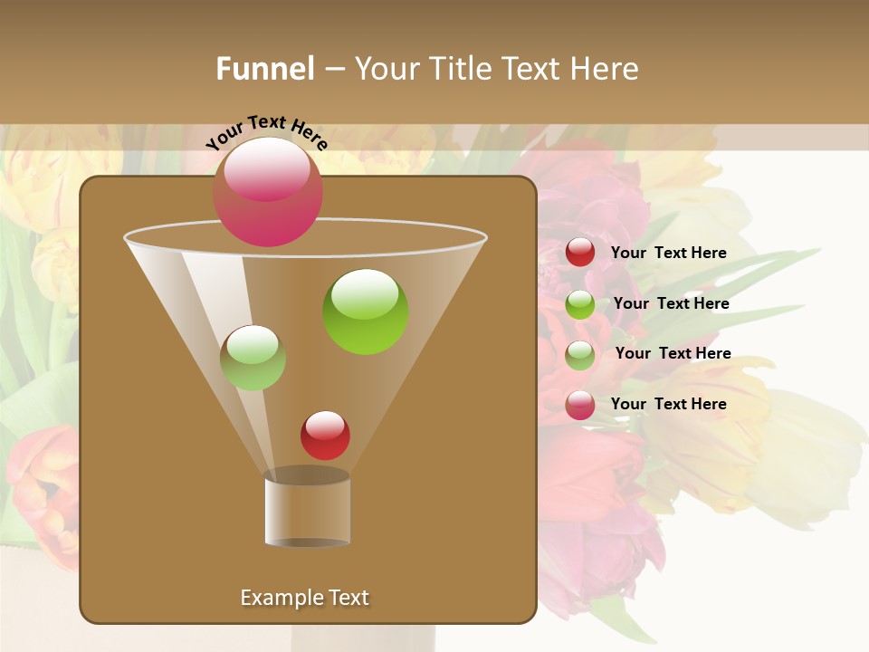 Tulip Flowers PowerPoint Template