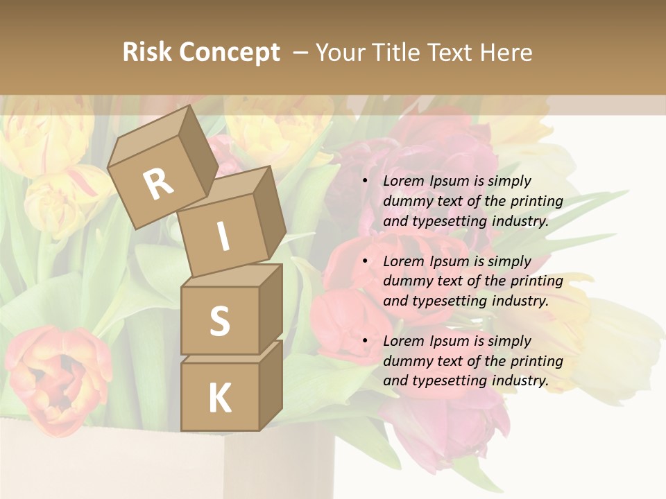 Tulip Flowers PowerPoint Template