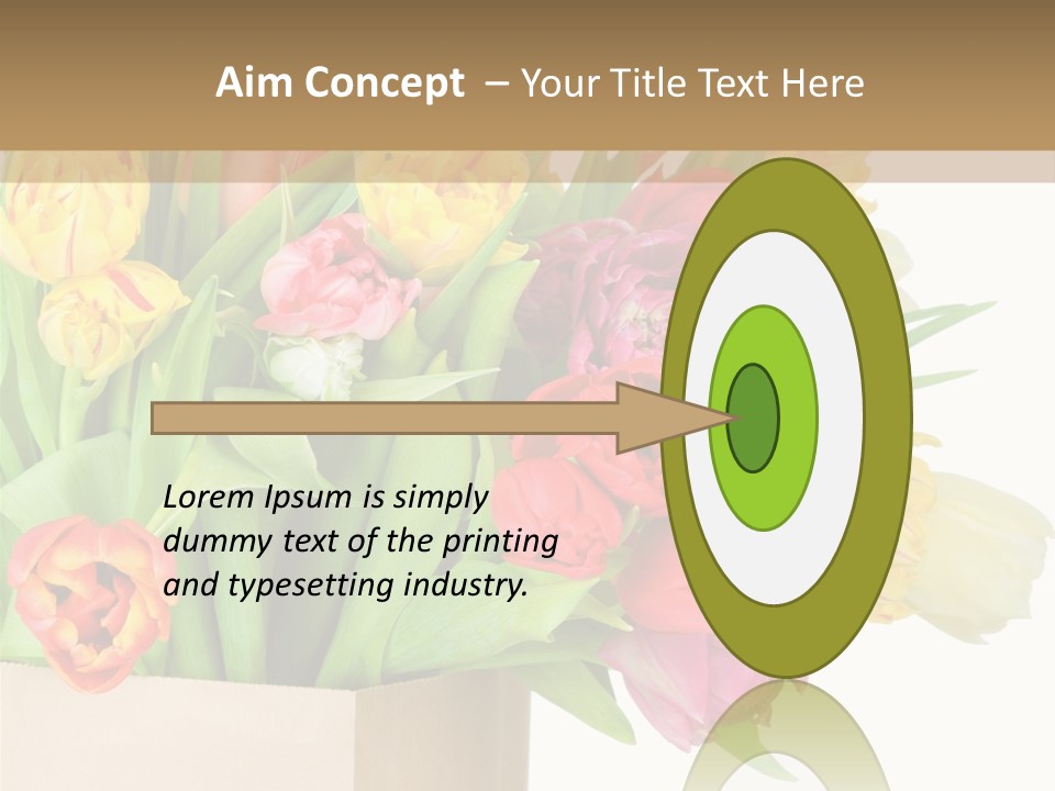 Tulip Flowers PowerPoint Template