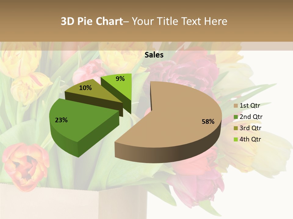 Tulip Flowers PowerPoint Template