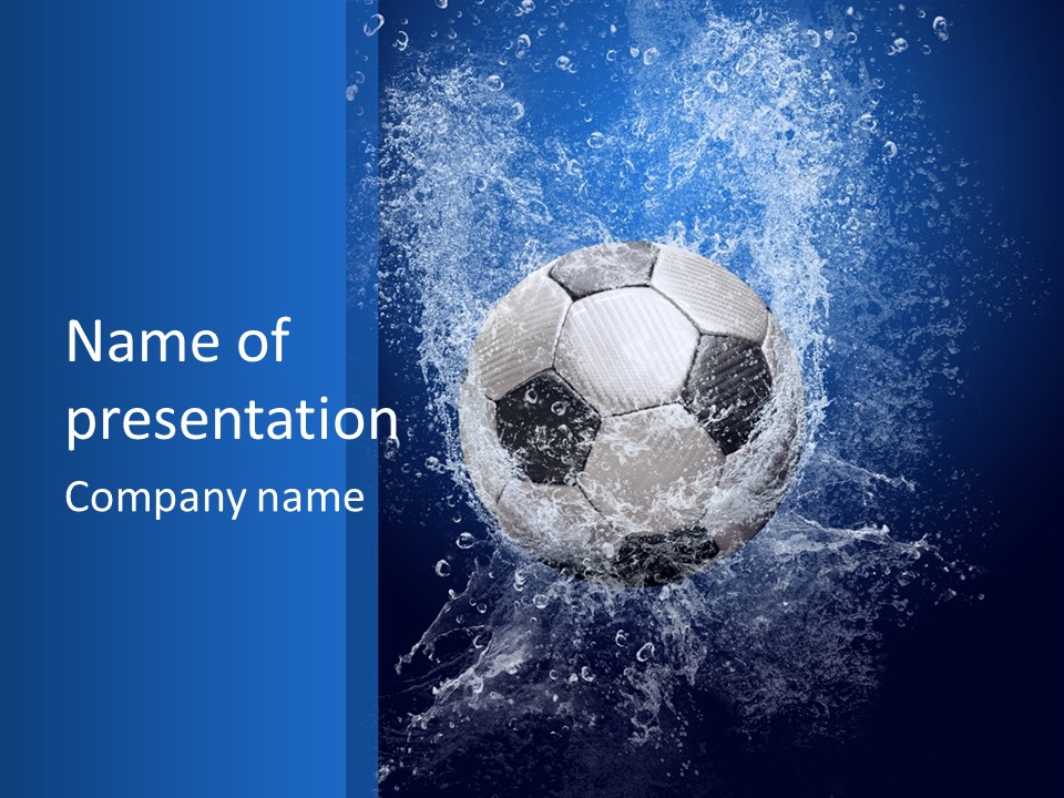 Hd Football PowerPoint Template