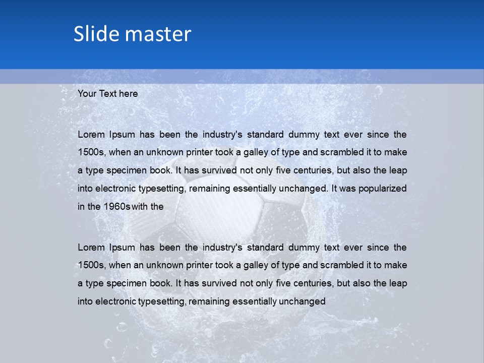 Hd Football PowerPoint Template