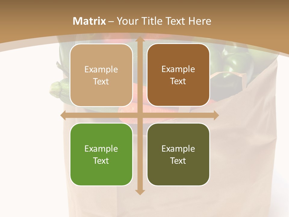 Frutta E Verdura Biologica PowerPoint Template