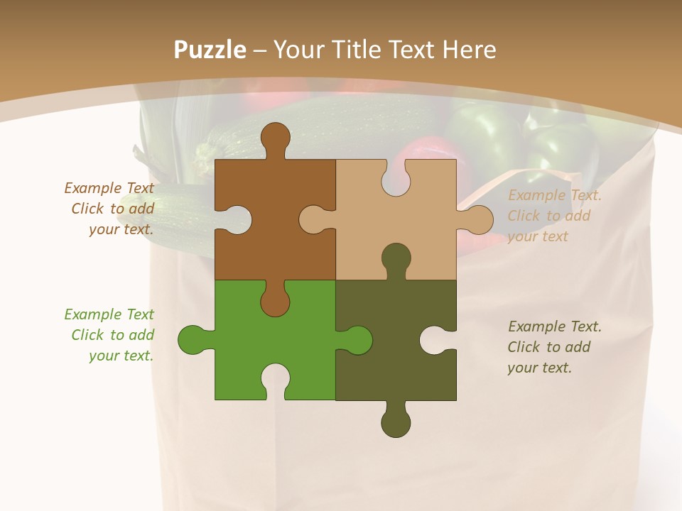 Frutta E Verdura Biologica PowerPoint Template