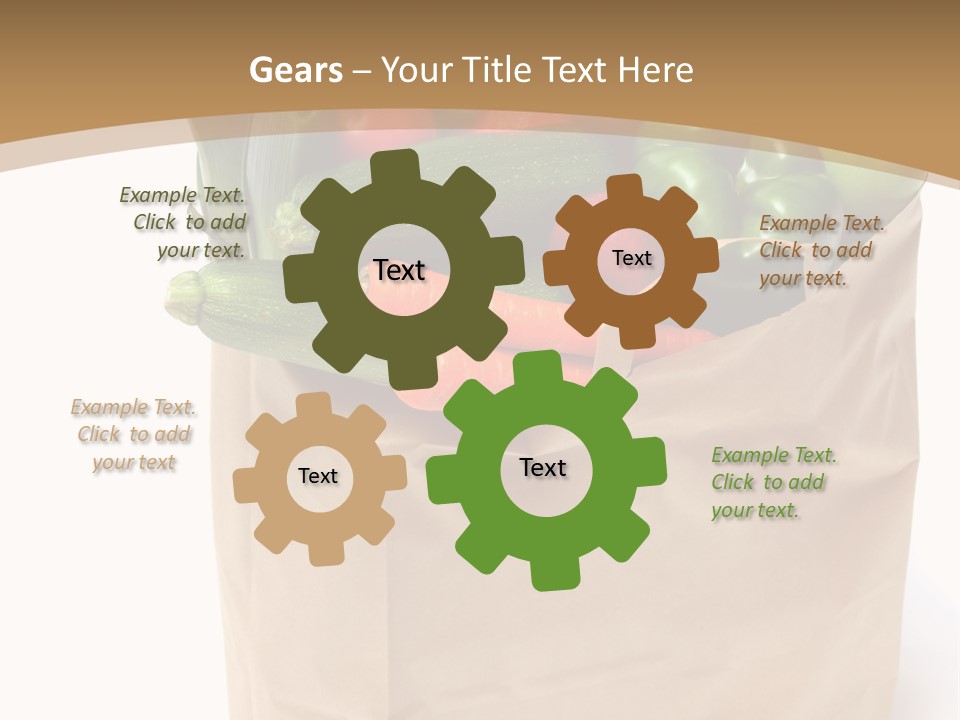 Frutta E Verdura Biologica PowerPoint Template