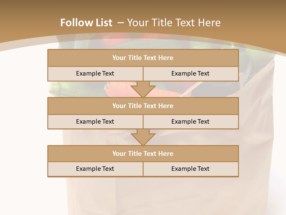 Frutta E Verdura Biologica PowerPoint Template