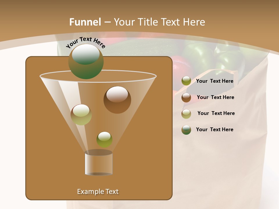 Frutta E Verdura Biologica PowerPoint Template