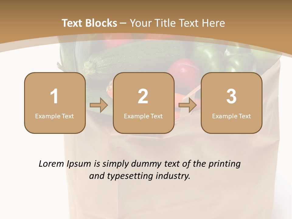 Frutta E Verdura Biologica PowerPoint Template