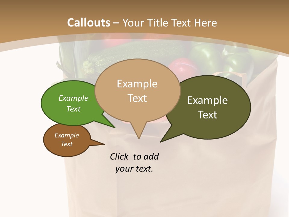 Frutta E Verdura Biologica PowerPoint Template