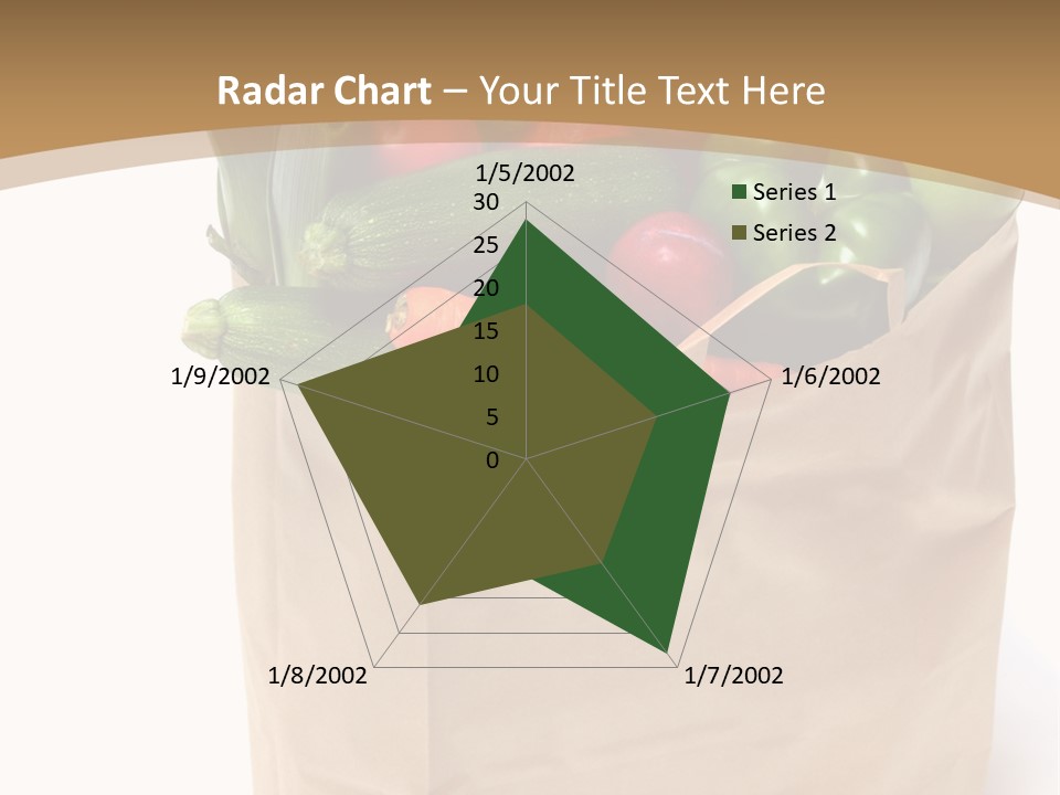 Frutta E Verdura Biologica PowerPoint Template