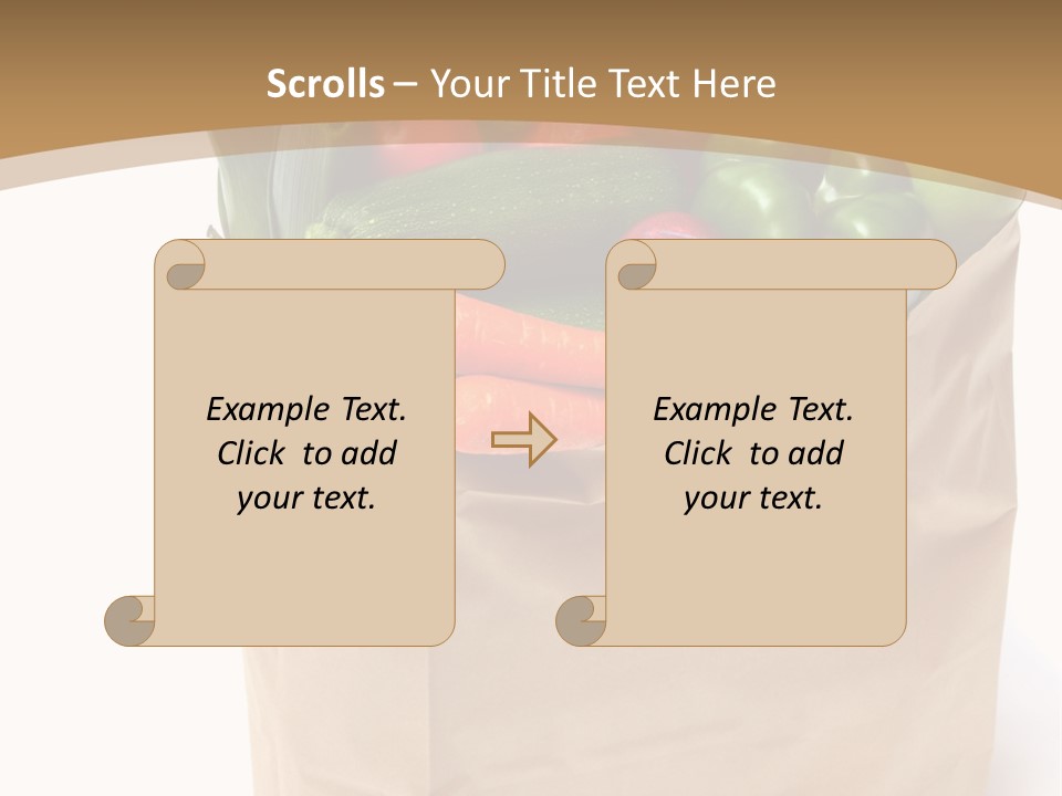 Frutta E Verdura Biologica PowerPoint Template