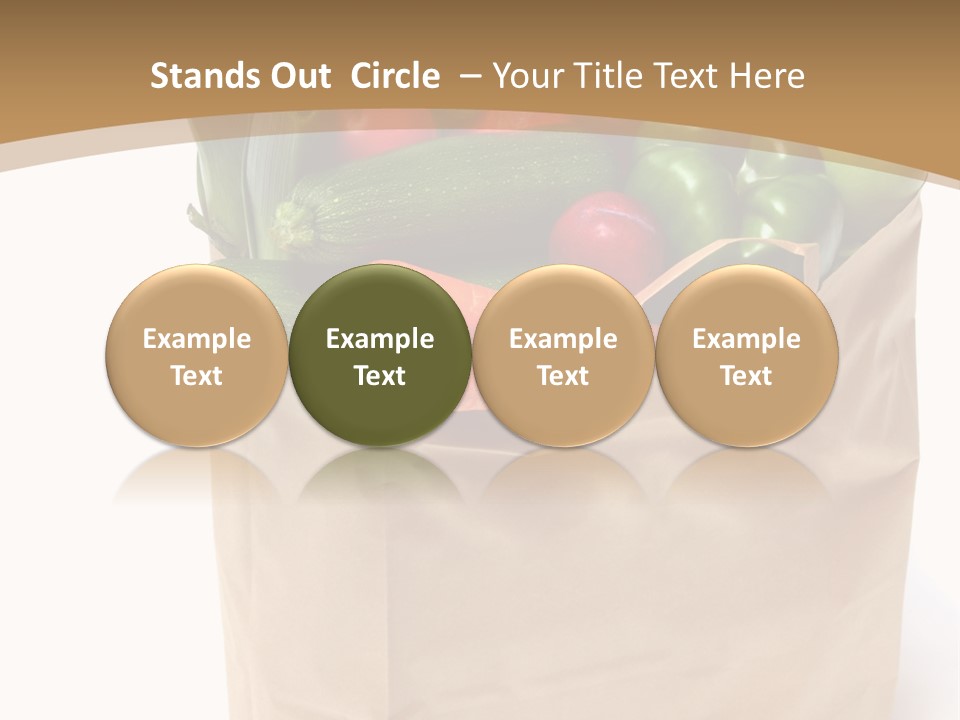 Frutta E Verdura Biologica PowerPoint Template