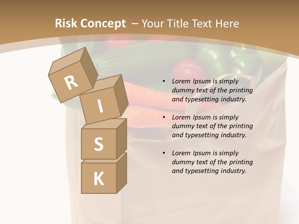 Frutta E Verdura Biologica PowerPoint Template