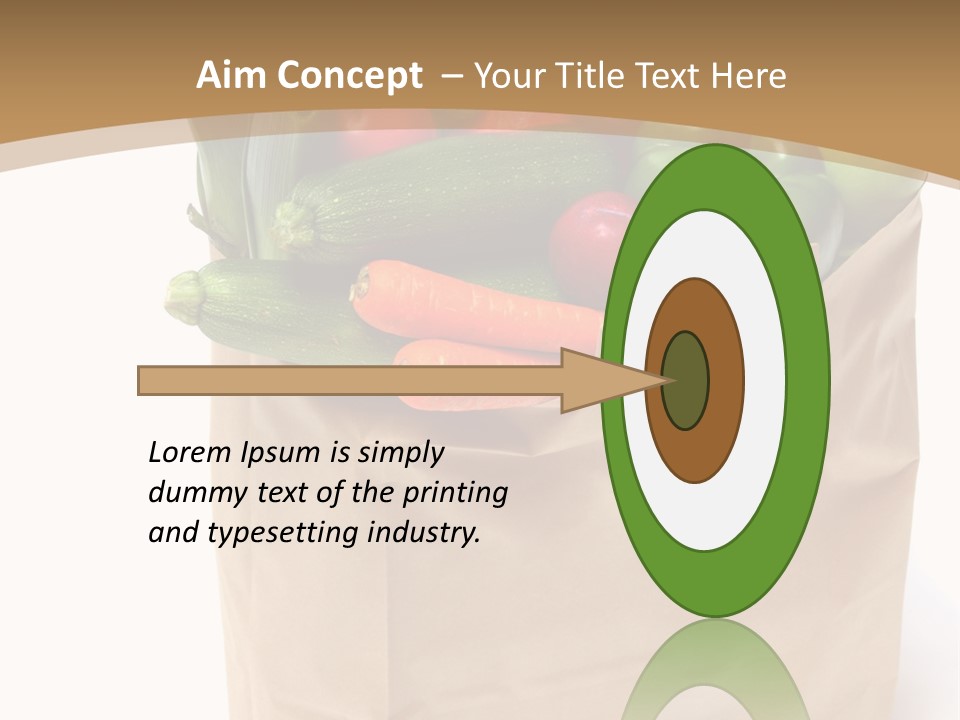 Frutta E Verdura Biologica PowerPoint Template