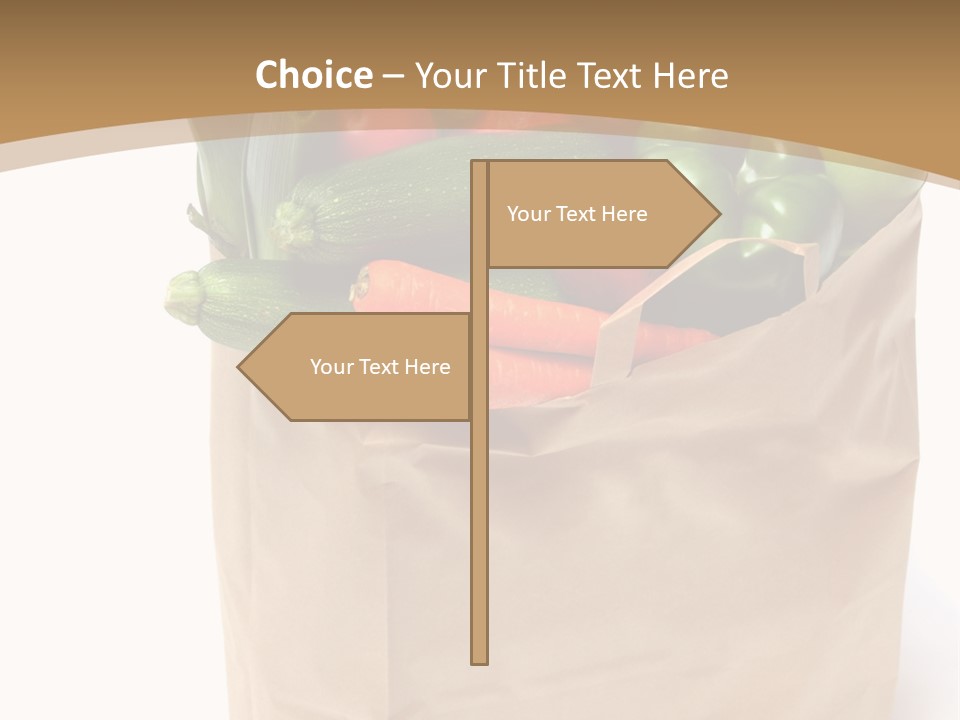 Frutta E Verdura Biologica PowerPoint Template