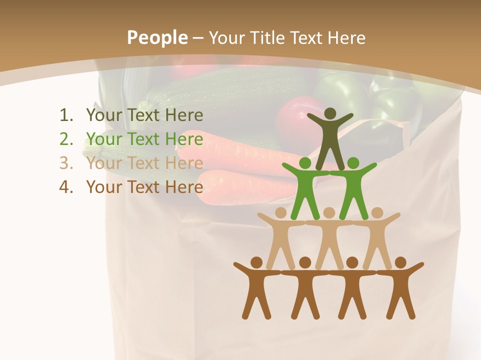 Frutta E Verdura Biologica PowerPoint Template