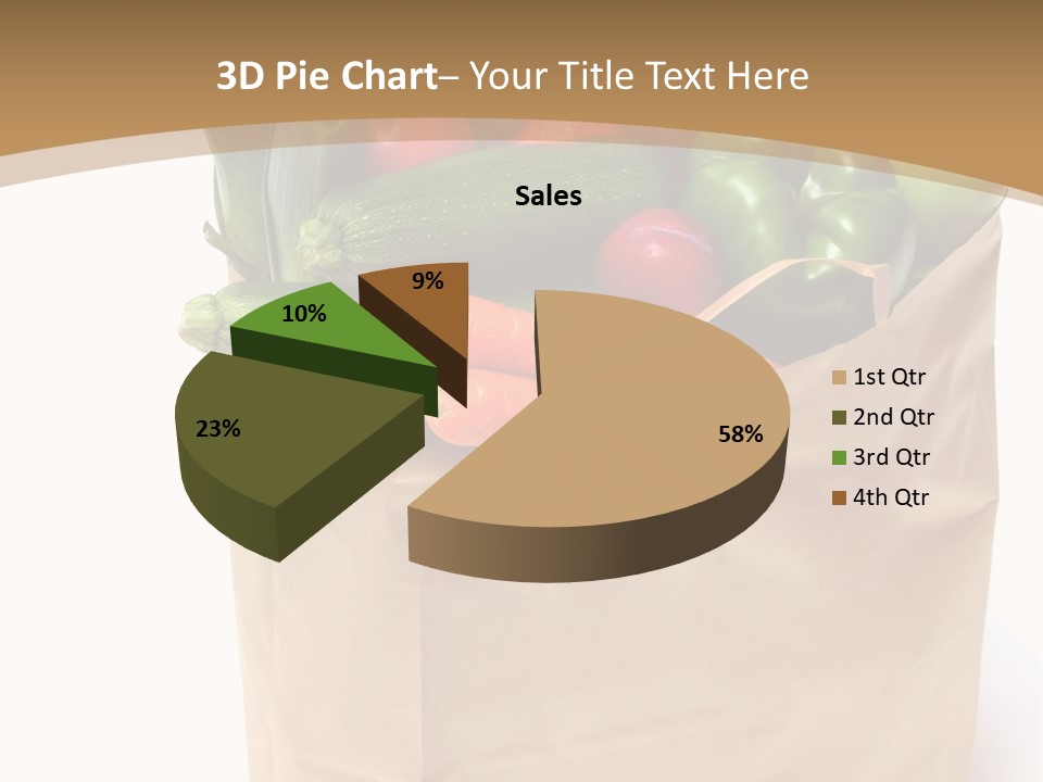 Frutta E Verdura Biologica PowerPoint Template