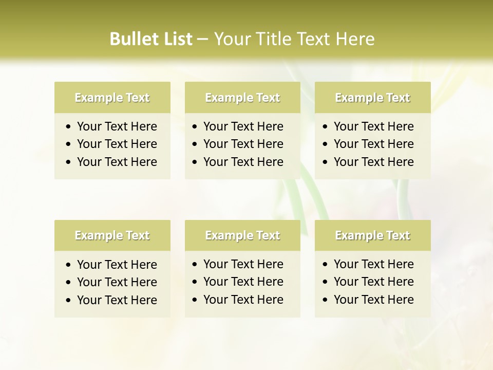 Tiny Water Desktops PowerPoint Template